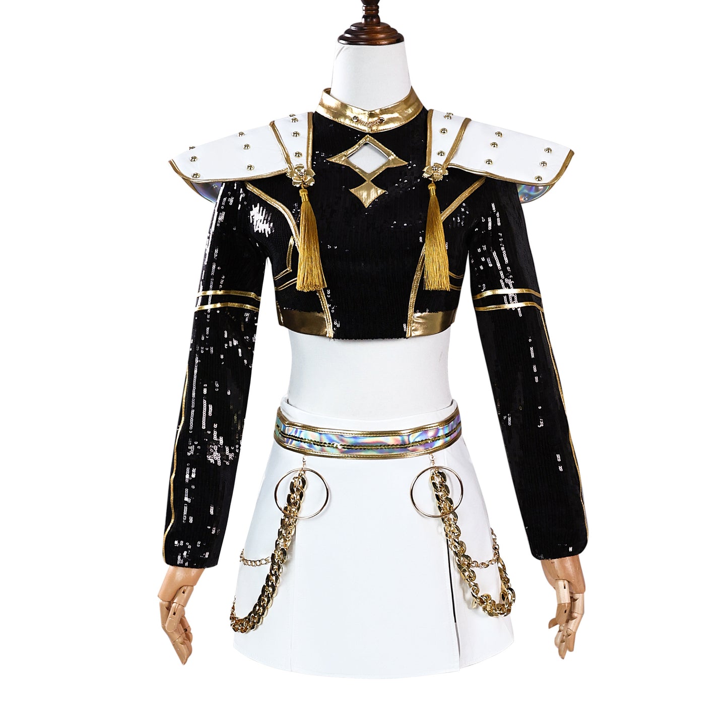 KPop Demon Hunters Rumi Zoey Mira Cosplay Costume