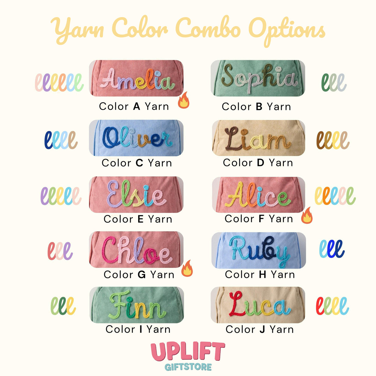 Personalized Kids Backpack with Name - Custom Knitted Bags
